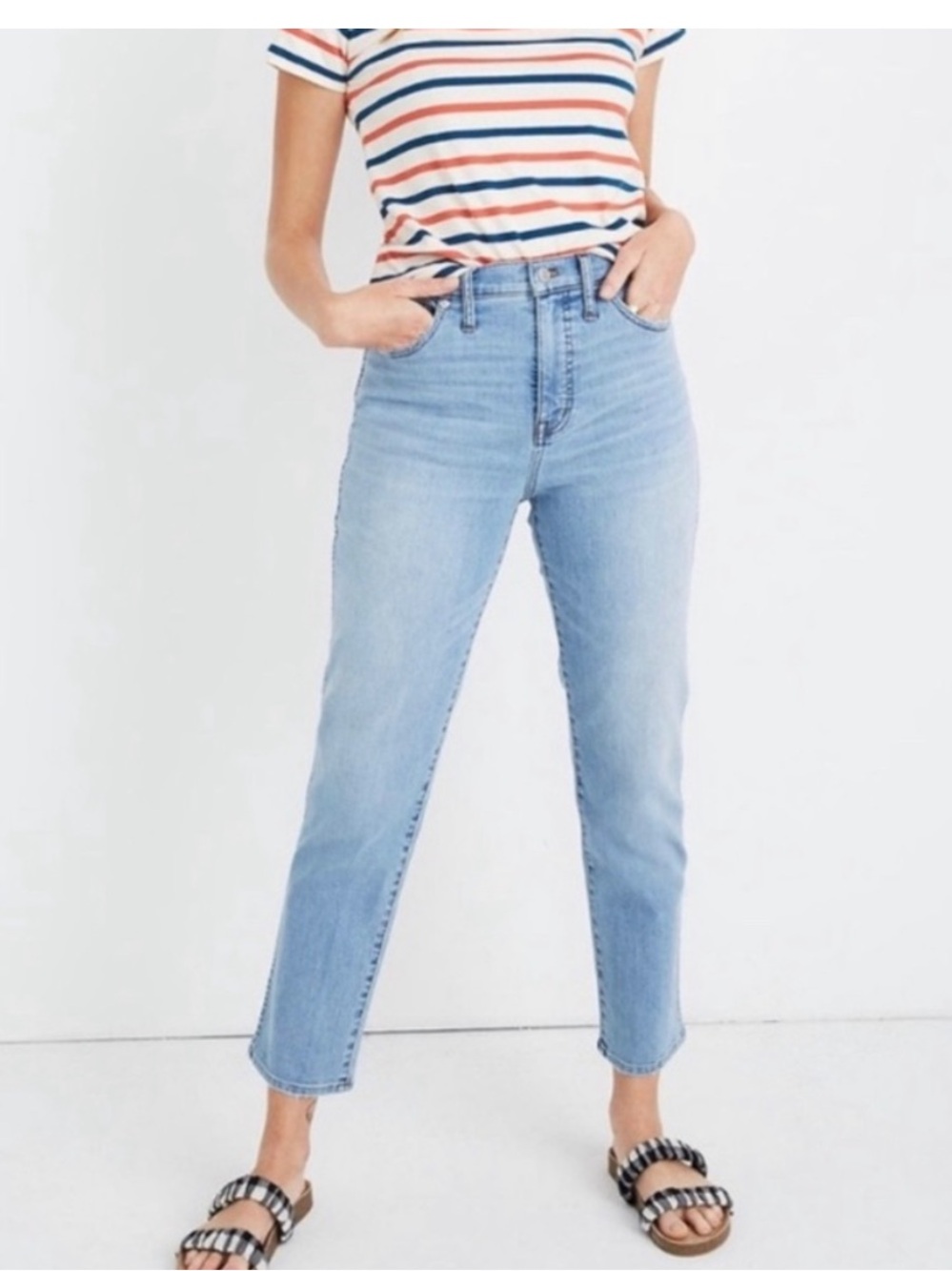 Madewell stovepipe jeans